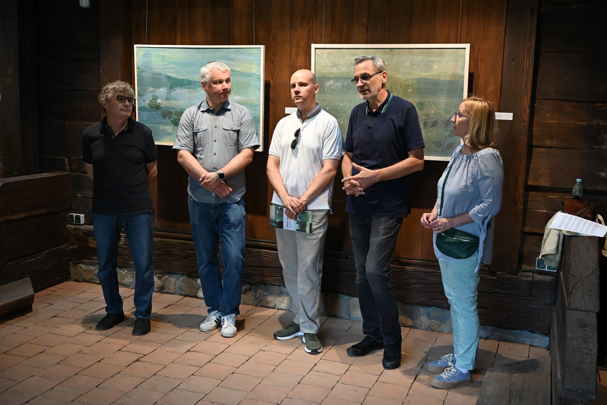 Uczestnicy wernisażu